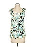 Cocomo Teal Sleeveless Blouse Size S - photo 1