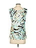 Cocomo Teal Sleeveless Blouse Size S - photo 2