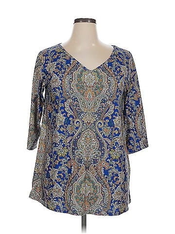 Sakurafina 3/4 Sleeve Blouse (view 1)
