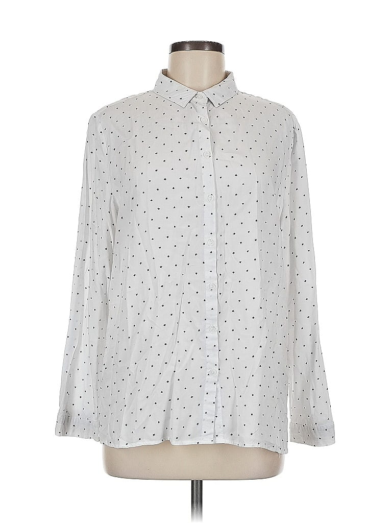 Click to view more detailed imagery on our partner's website Pre-owned Cotton On Long Sleeve Blouse In White