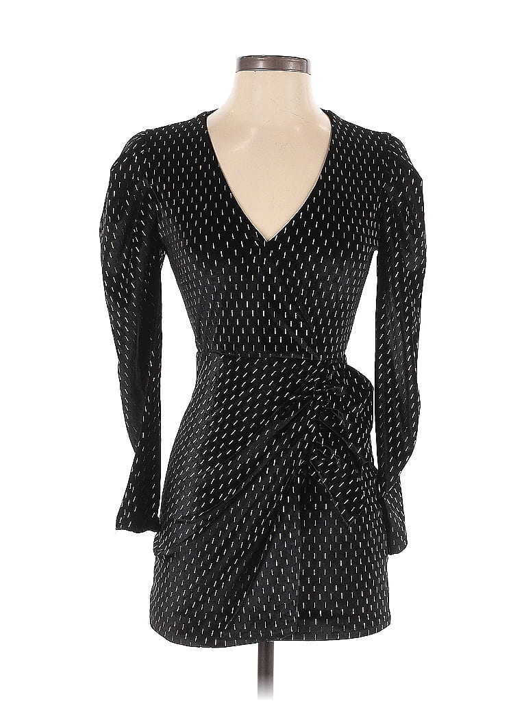 Pre-owned House Of Harlow 1960 X Revolve Cocktail Dress In Black