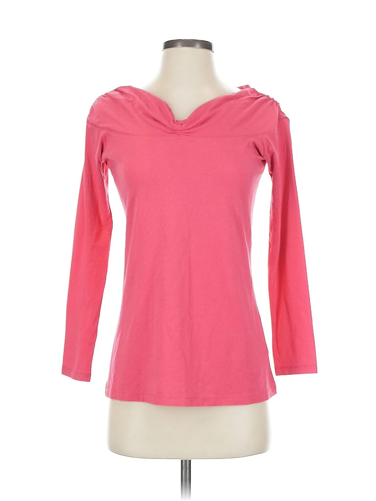 Soft Surroundings Pink 3/4 Sleeve Top Size S 67 off ThredUp