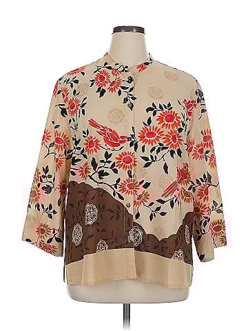 Sag Harbor 3/4 Sleeve Blouse (view 1)