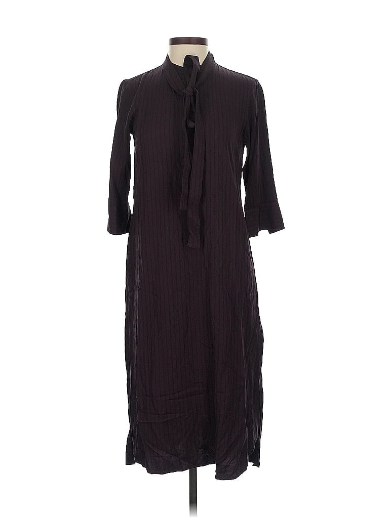 Pre-owned Uniqlo Casual Dress In Black
