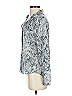 Cloth & Stone Silver Long Sleeve Blouse Size XS - photo 5