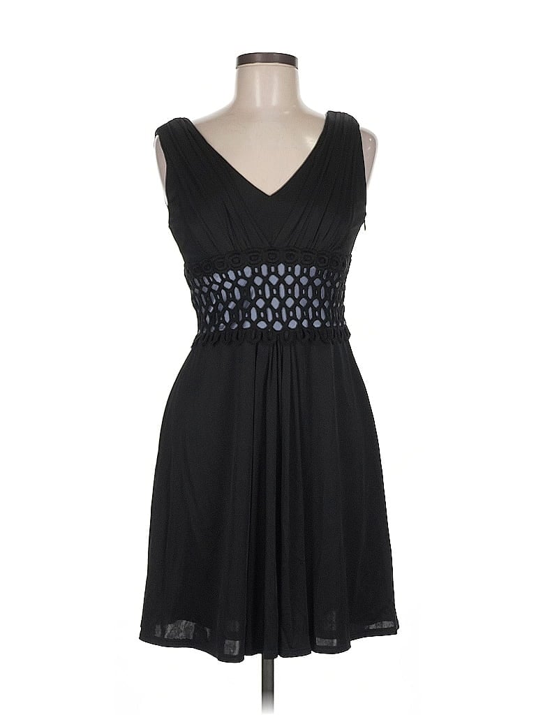 Pre-owned Kay Unger Cocktail Dress In Black