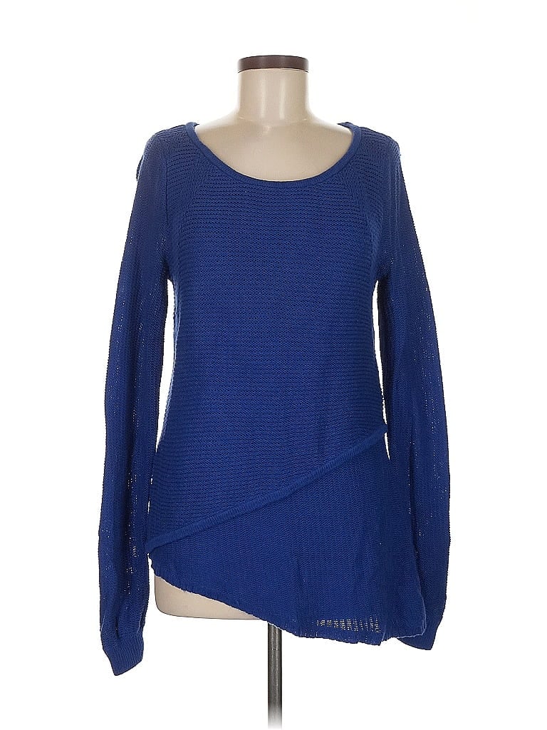 Pre-owned Market & Spruce Pullover Sweater In Blue