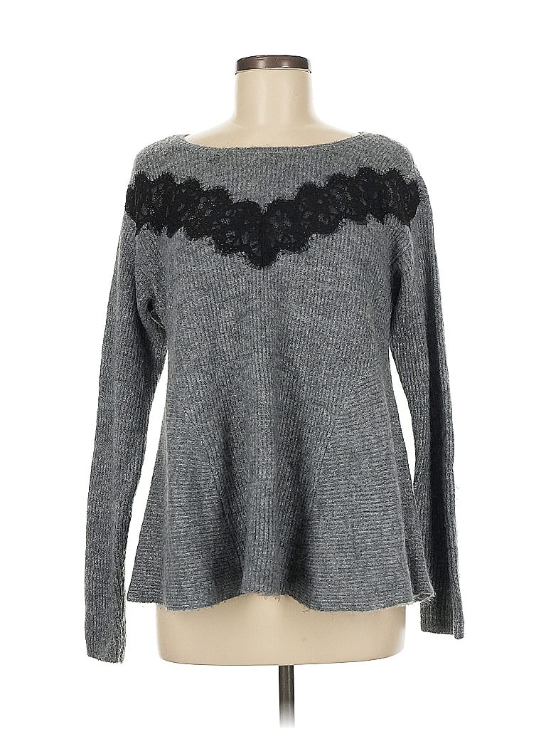 Click to view more detailed imagery on our partner's website Pre-owned Elle Pullover Sweater In Gray