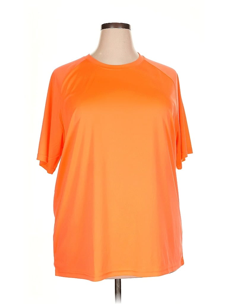Click to view more detailed imagery on our partner's website Pre-owned Unbranded Active T-shirt In Orange