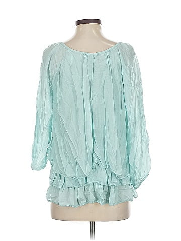 Tempo Paris 3/4 Sleeve Blouse (view 2)