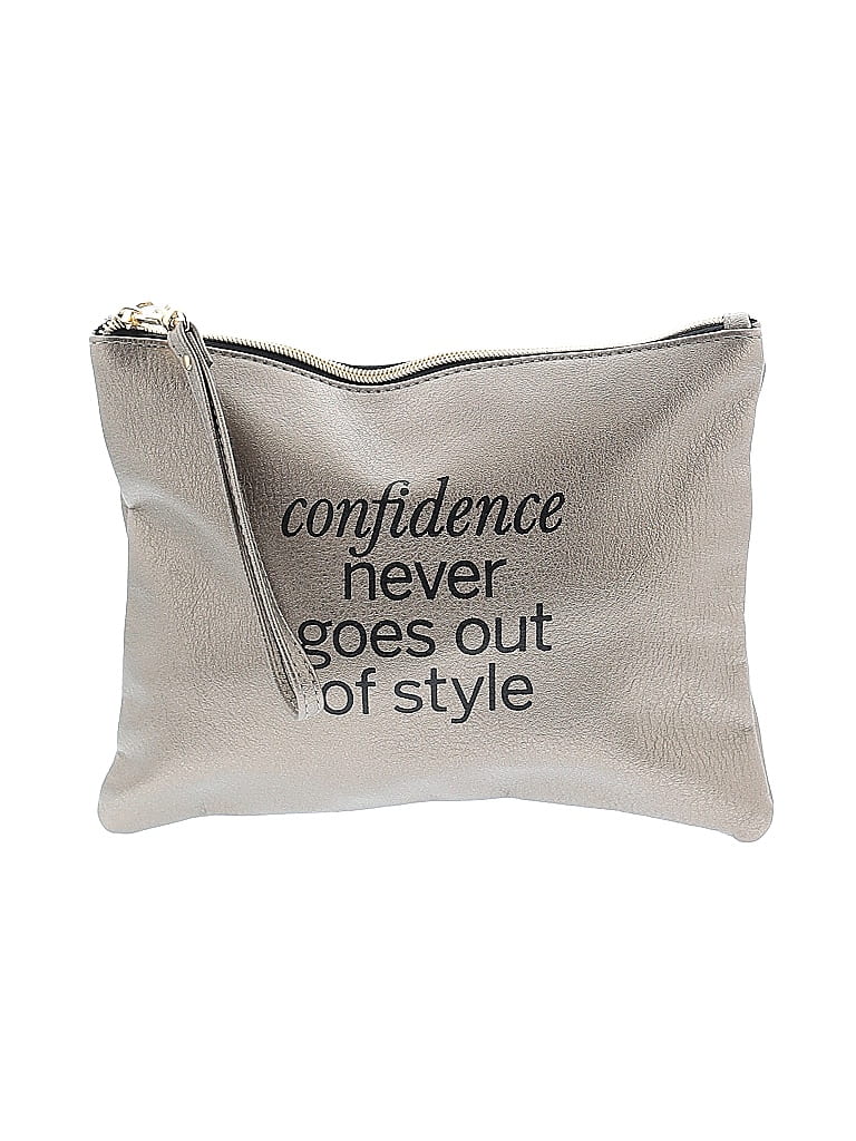 Pre-owned Unbranded Wristlet In Brown