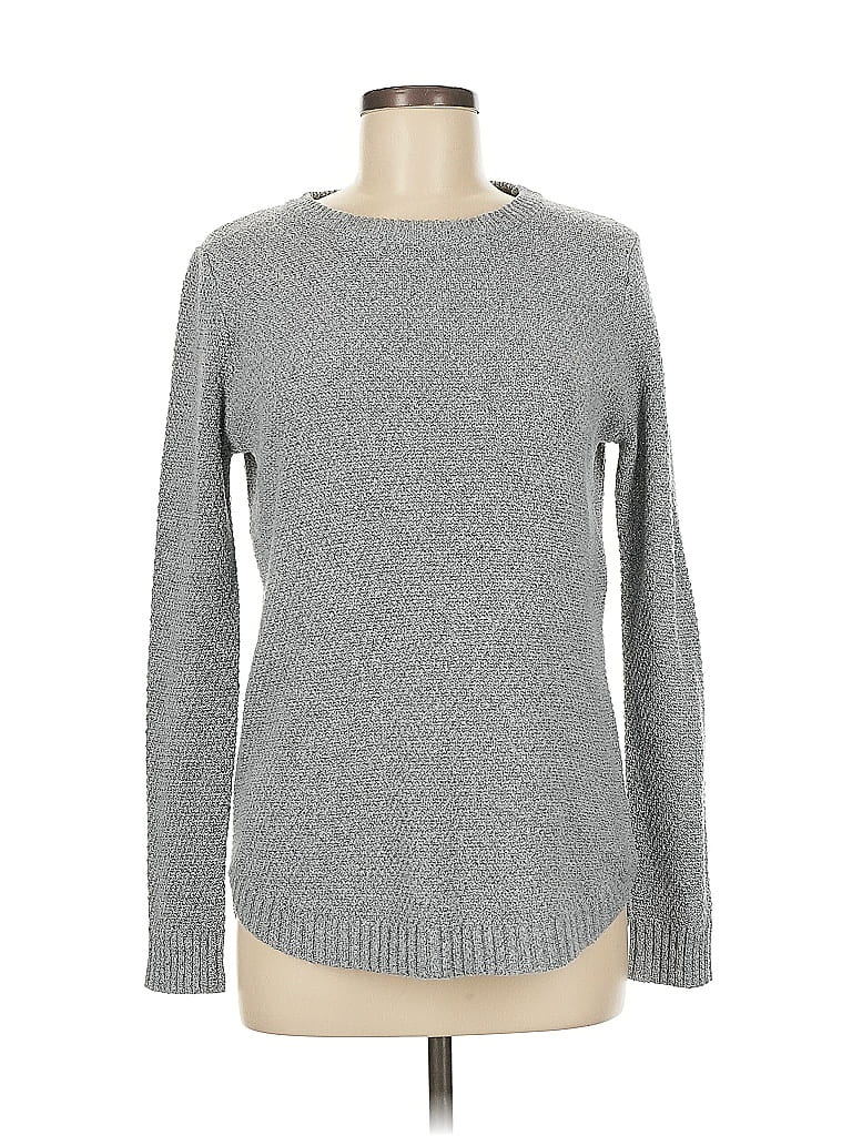 Pink Clover 100% Polyester Gray Pullover Sweater Size M - photo 1