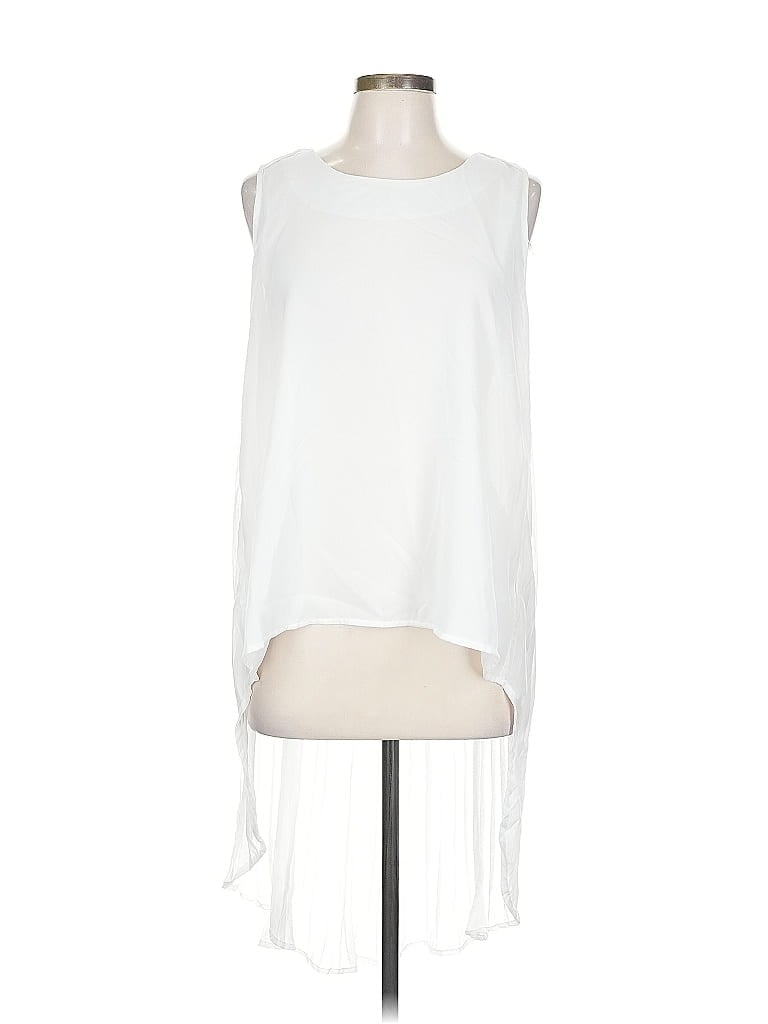 Click to view more detailed imagery on our partner's website Pre-owned Truth Nyc Sleeveless Blouse In White