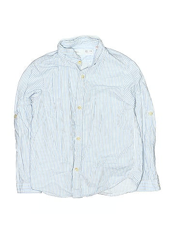 Zara Baby Long Sleeve Button-Down Shirt (view 1)
