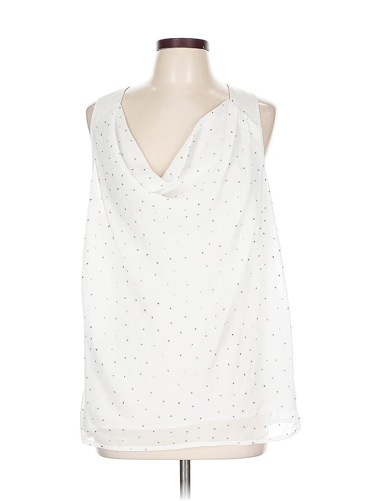ROBBI & NIKKI Pre-owned Sleeveless Blouse In White