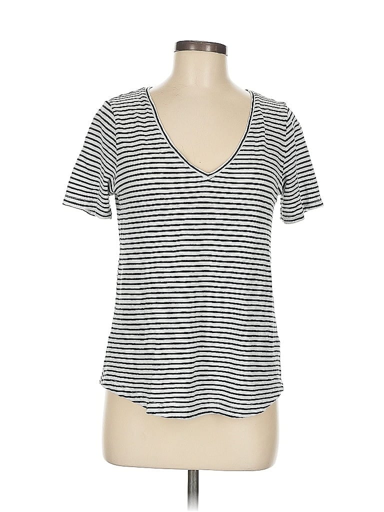 Pre-owned Banana Republic Short Sleeve T-shirt In White