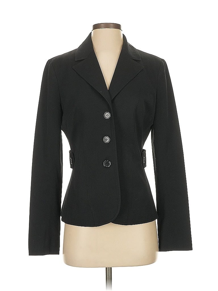 Pre-owned Ann Taylor Loft Blazer Jacket In Black