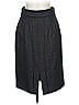 Classiques Entier Gray Wool Skirt Size 10 - photo 2