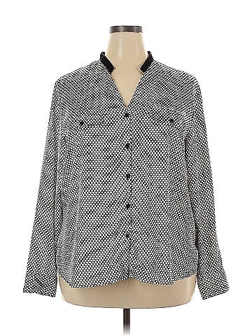 Jones New York Collection Long Sleeve Blouse (view 1)