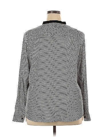 Jones New York Collection Long Sleeve Blouse (view 2)
