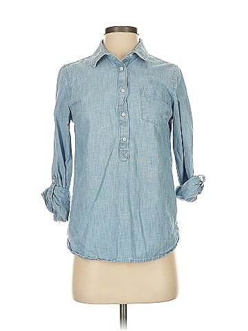 Tommy Hilfiger 3/4 Sleeve Button-Down Shirt (view 1)