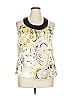 B.wear 100% Polyester Yellow Sleeveless Blouse Size XL - photo 1