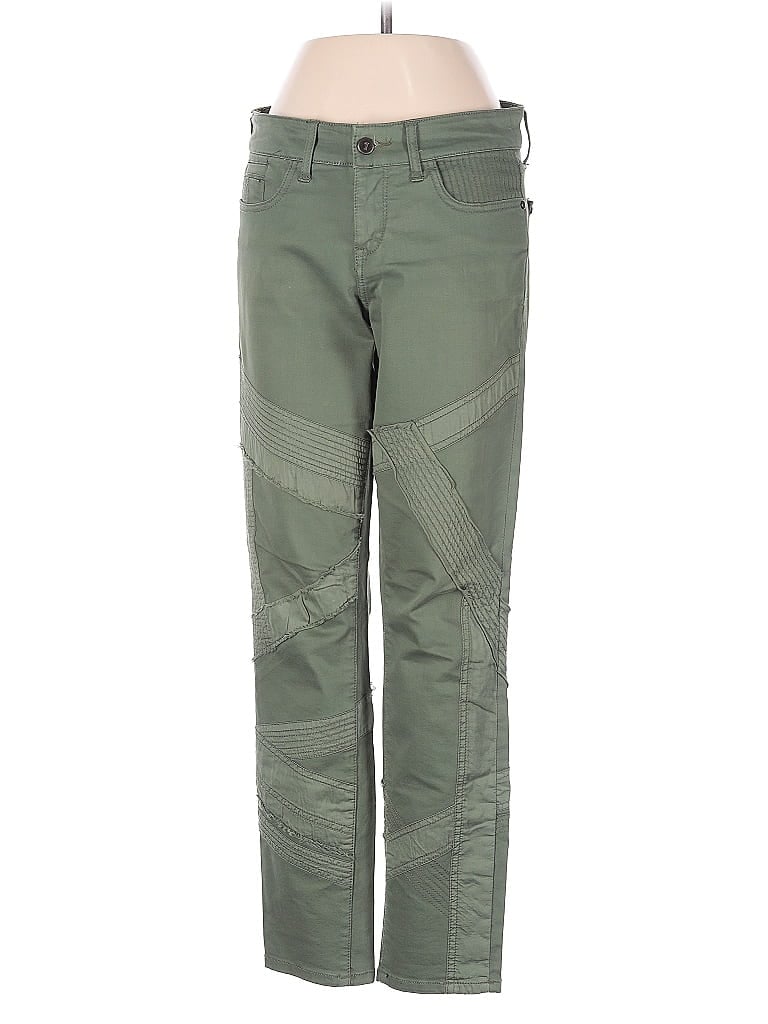 Pre-owned Pilcro And The Letterpress Casual Pants In Green