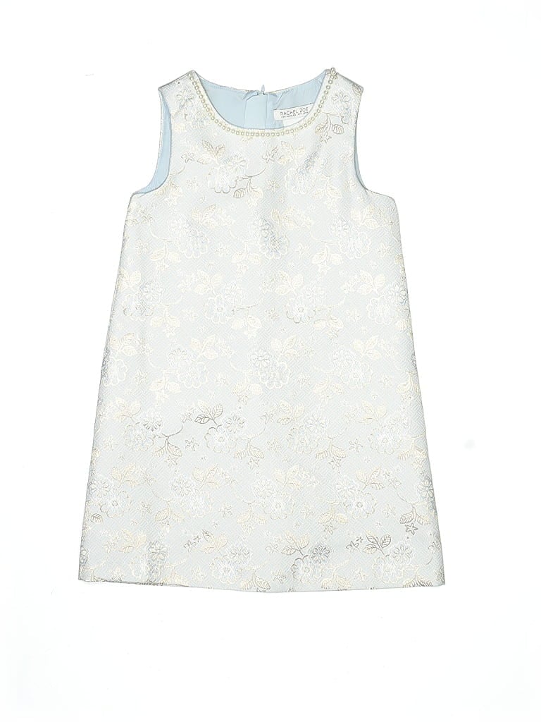 Pre-owned Rachel Zoe Kids' Dress In Silver
