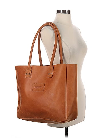 Parker Clay Leather Tote (view 2)