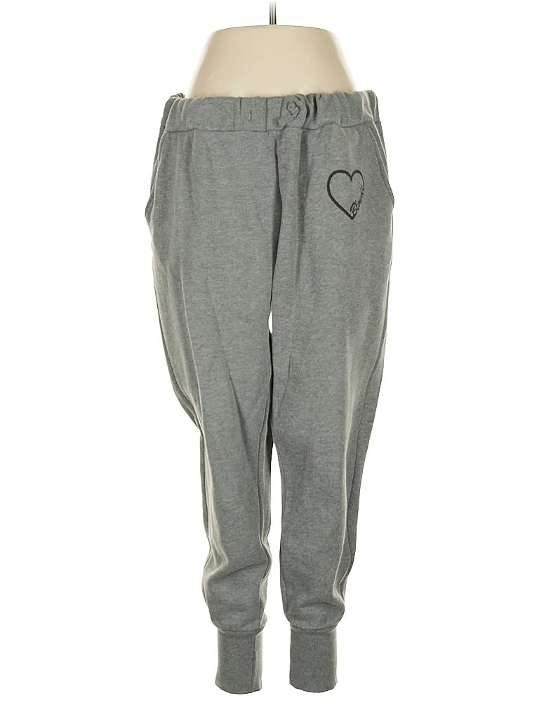 Pre-owned Brunette The Label Sweatpants In Gray