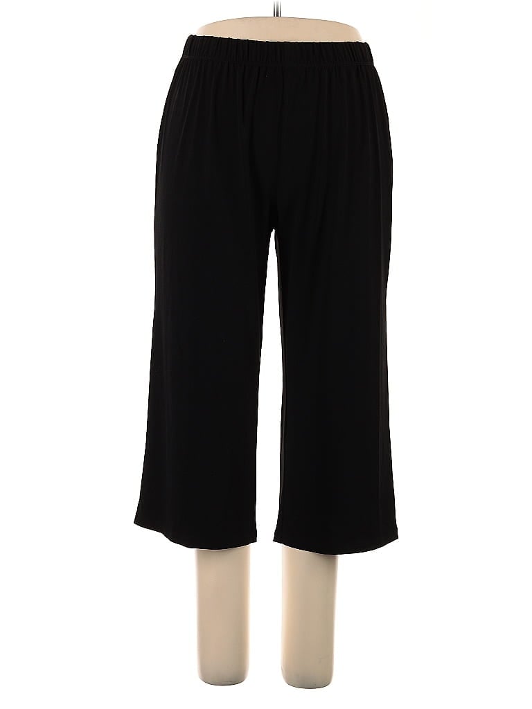 Avenue Solid Black Casual Pants Size 14 - photo 1