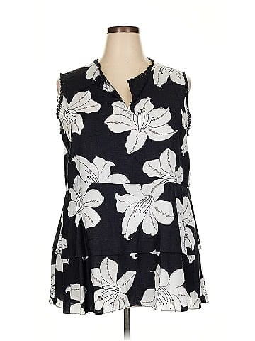 Suzanne Betro Sleeveless Blouse (view 1)
