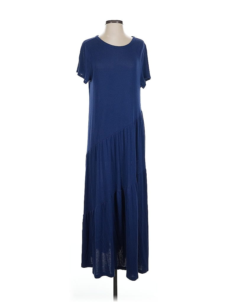 Pre-owned Ann Taylor Casual Dress In Blue