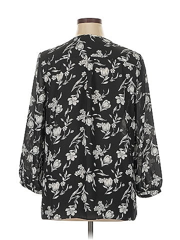 Adrienne Vittadini 3/4 Sleeve Blouse (view 2)