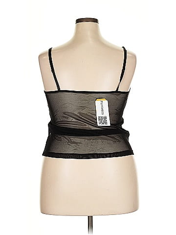 Ashley Stewart Black Lace Delicate Mesh Lingerie (view 2)