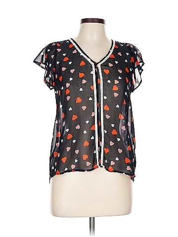 Maison Jules Short Sleeve Blouse (view 1)