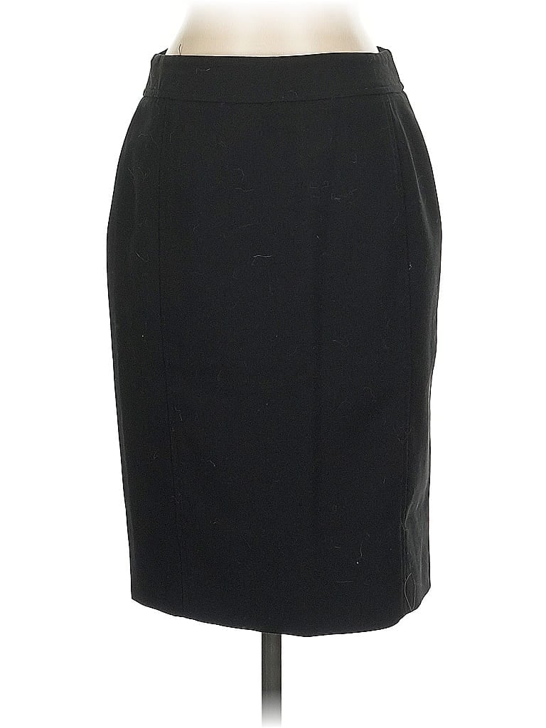 Pre-owned Ann Taylor Loft Formal Skirt In Black