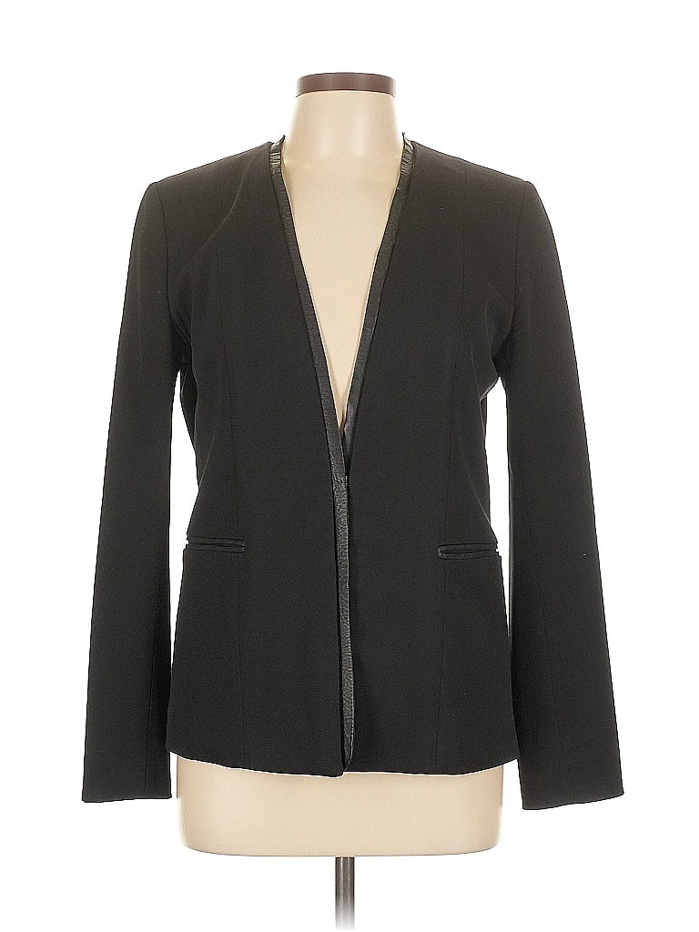 Click to view more detailed imagery on our partner's website Pre-owned Elie Tahari Wool Blazer Jacket In Black