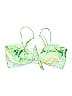 Unbranded Tropical Green Swimsuit Top Size 3X - photo 1