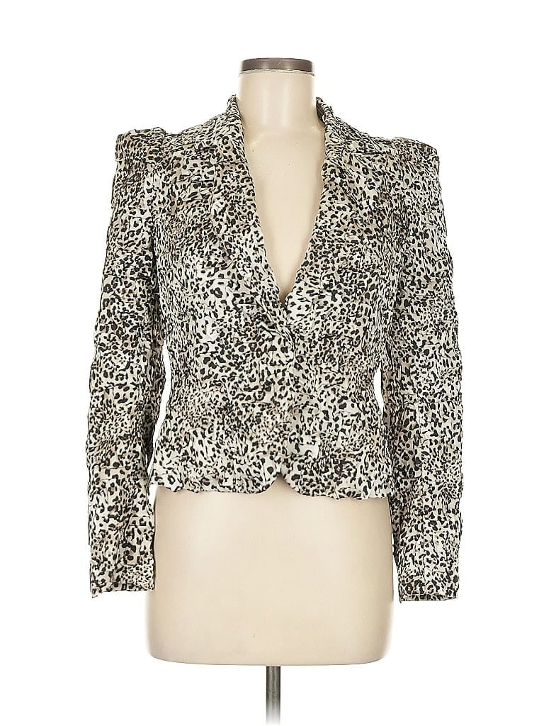 Pre-owned Vivienne Tam Blazer Jacket In White