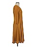 Bethany Solid Brown Casual Dress Size M - photo 3