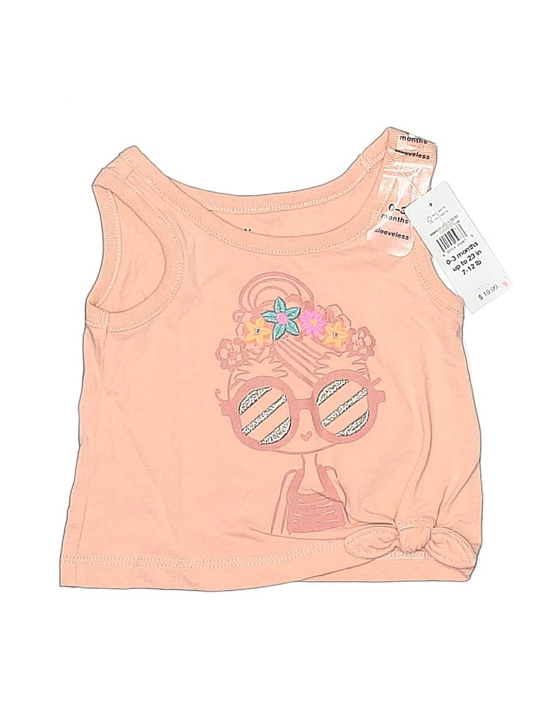 Baby Gap Babies' Tank Top Pink Halter Neckline Tops