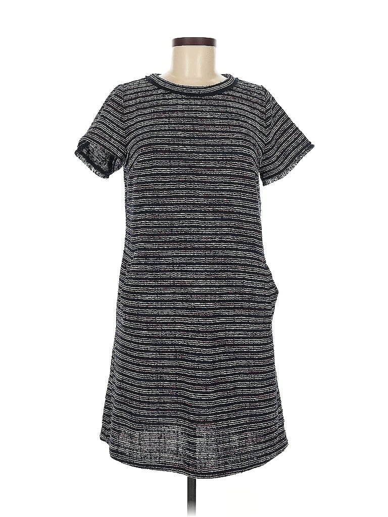Pre-owned Ann Taylor Loft Casual Dress In Gray