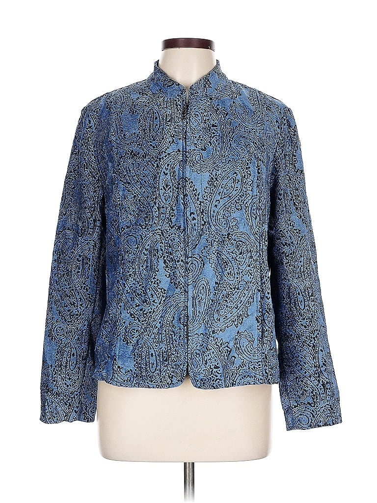 Pre-owned Dressbarn Denim Jacket In Blue