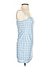 Shein Plaid Blue Casual Dress Size 6 - photo 4