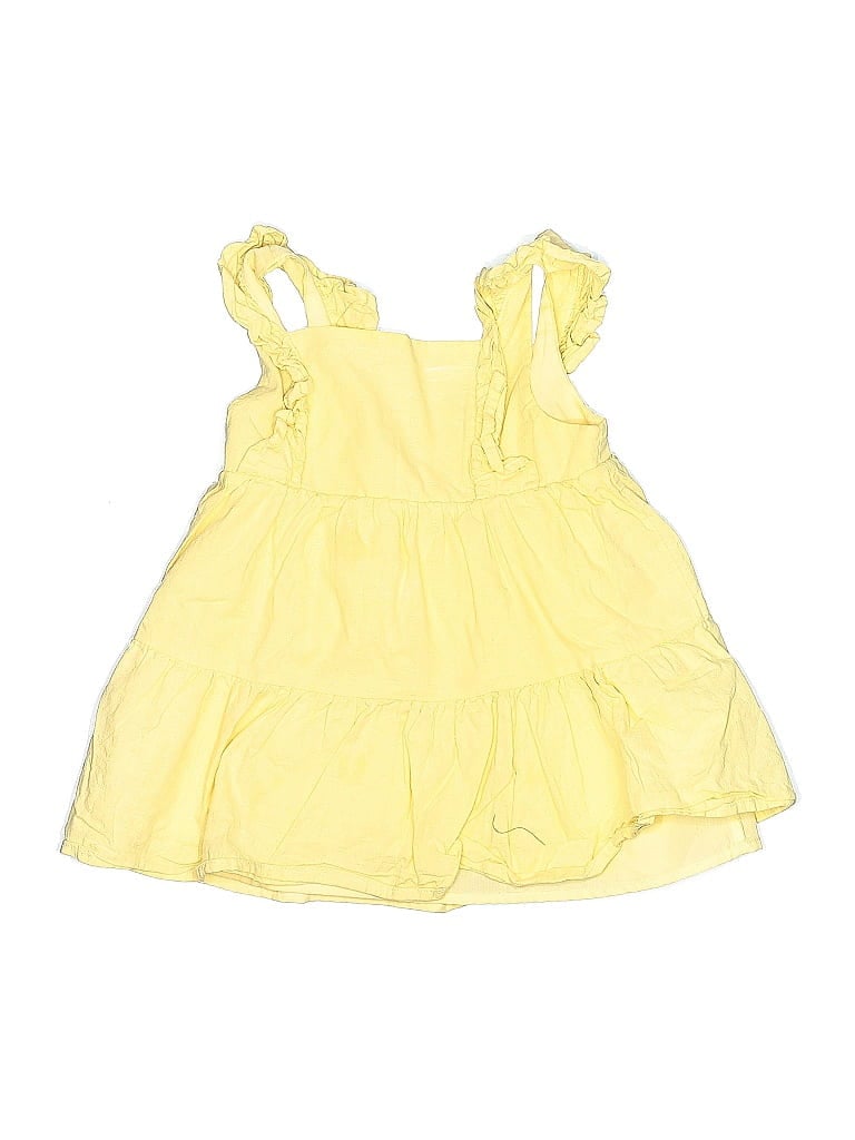 Pre-owned Shabby Chic Kids' Dress In Yellow