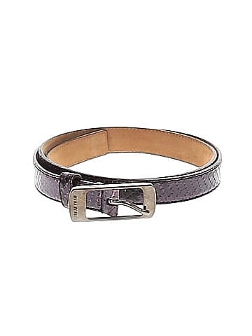 Miu Miu Embossed Belt (view 1)