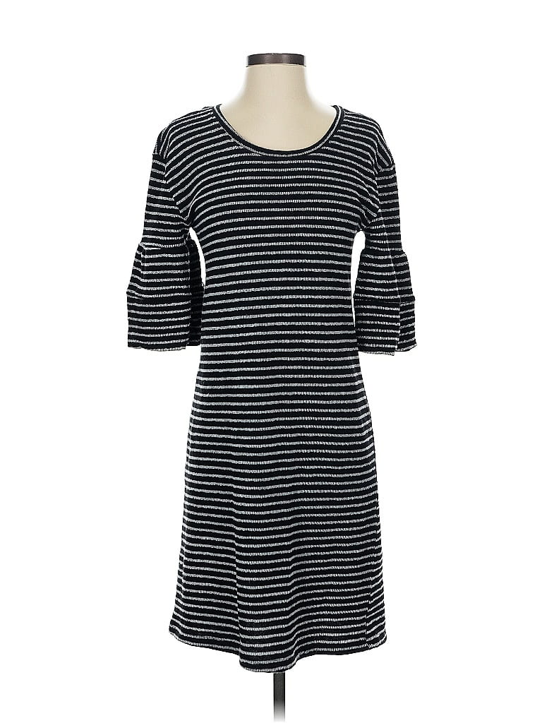 Pre-owned Caslon Casual Dress In Black