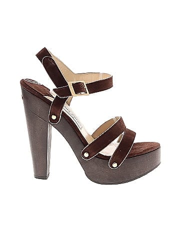 Jimmy Choo Suede Sandals (view 1)