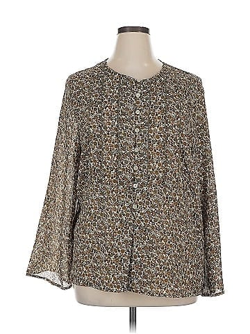 White Stag Long Sleeve Blouse (view 1)